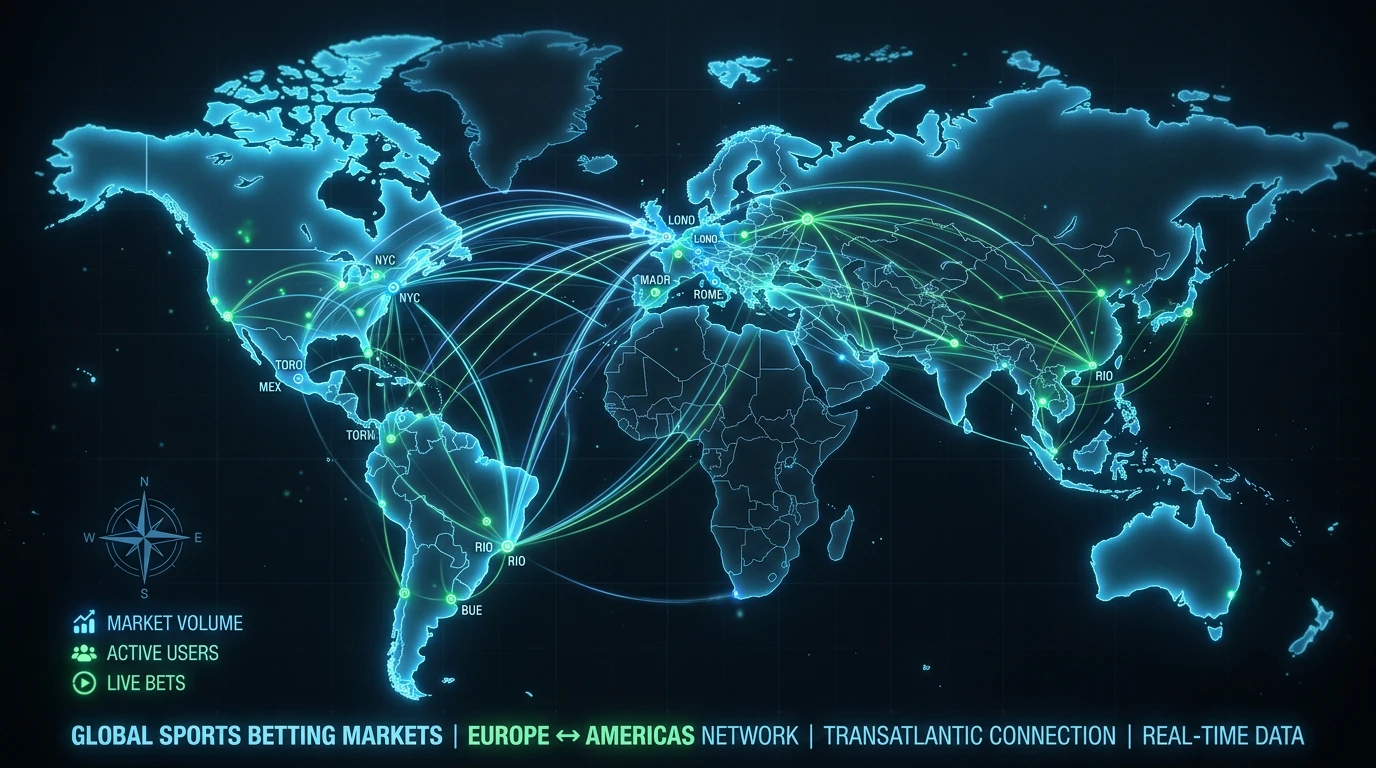 Análisis del mercado global de apuestas online con posición de España en el contexto europeo e internacional y datos de crecimiento del sector